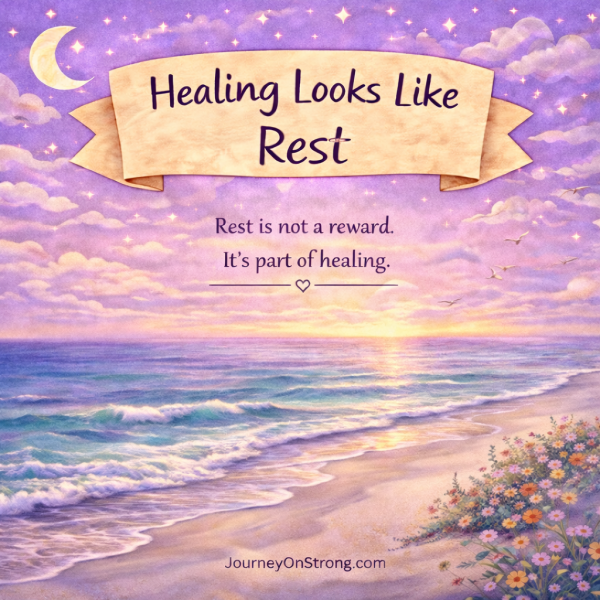 Healing looks like rest