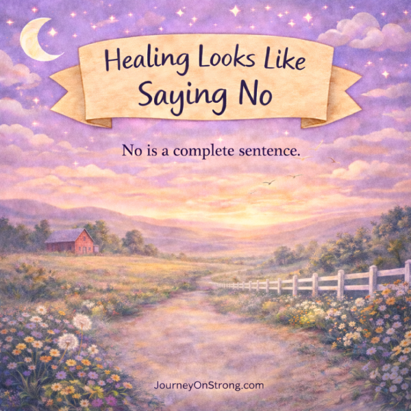 Healing Looks Like Saying No